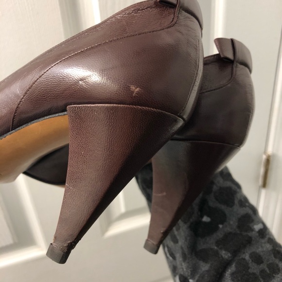 Vintage Christian Dior brown leather heels - Picture 14 of 16